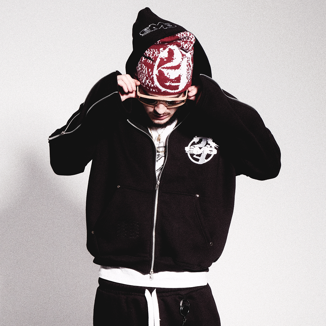 '24 Zip Hoodie' By Gylo