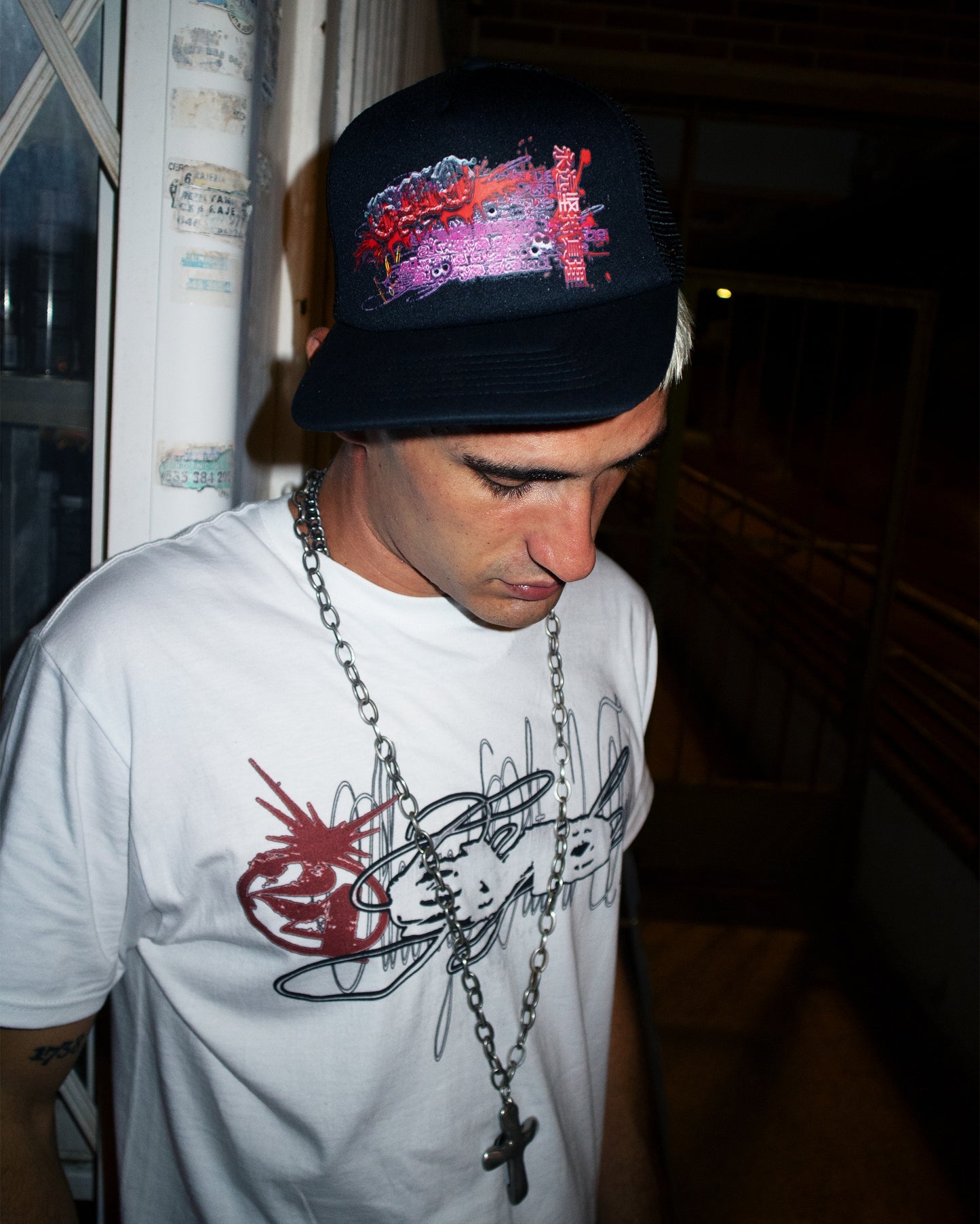 Bl33d Trucker Cap by Gylo