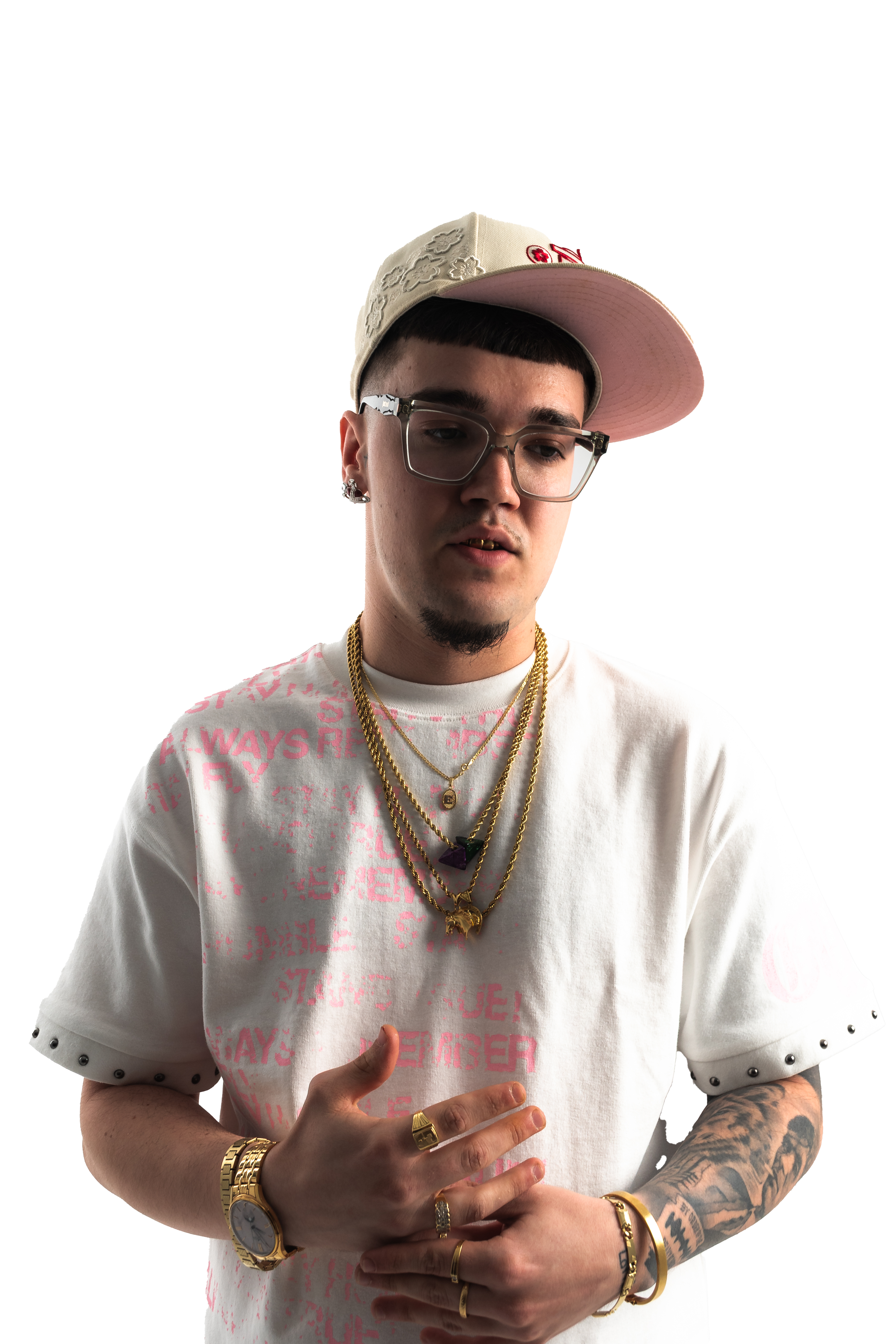 'Always' White/Pink T-Shirt